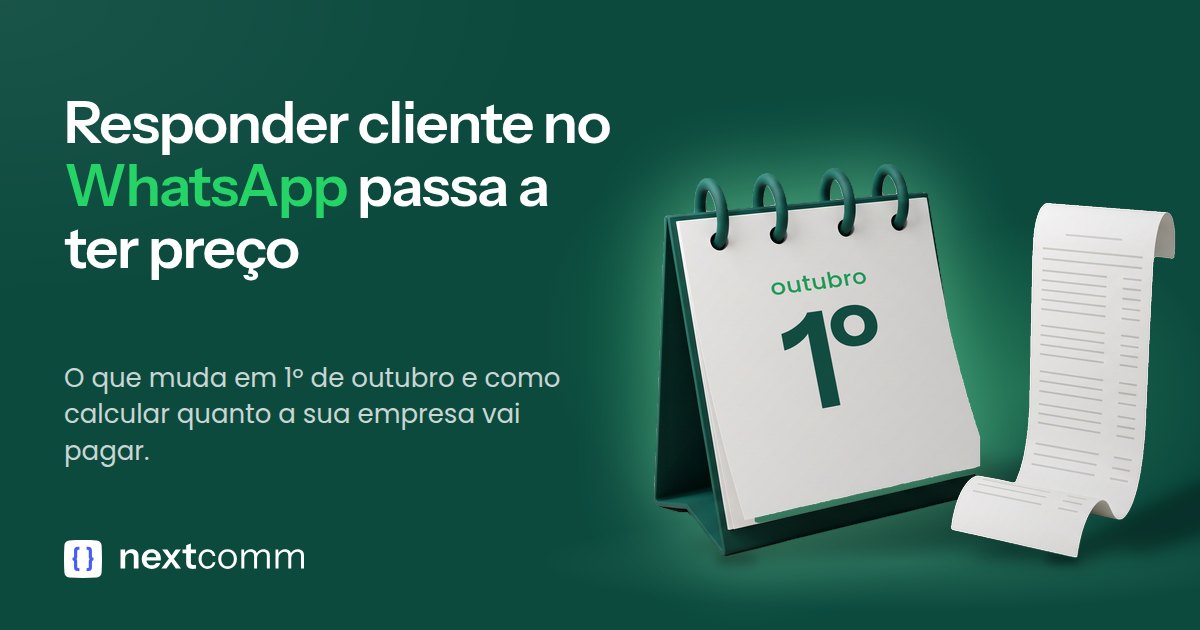 Calendário marcando 1º de outubro ao lado de uma fatura de papel